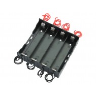 Suporte para 4 Baterias 18650 Li-ion com Slots Independentes