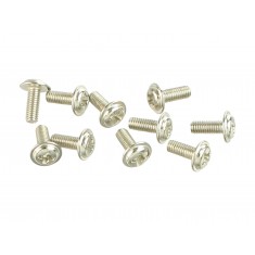 Parafuso M3 x 8mm Metálico - Kit com 10 unidades