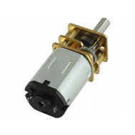 Micro Motor DC 12V N20 com Caixa de Redução - 3V:100RPM, 6V:200RPM, 12V:400RPM