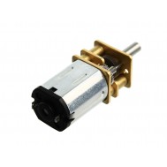 Micro Motor DC 12V N20 com Caixa de Redução - 3V:50RPM, 6V:100RPM, 12V:200RPM