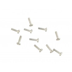 Mini Parafuso M2 x 5mm Metálico - Kit com 10 unidades