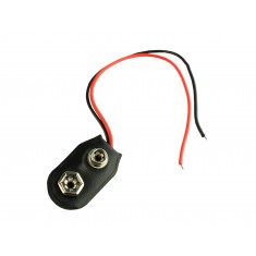 Conector Clip de Bateria 9V - Vertical