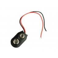 Conector Clip de Bateria 9V - Vertical