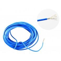 Cabo Flexível TiaFlex 5m Fio 0,50mm² 20AWG - Azul