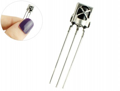 Receptor Infravermelho 1838B Universal - Ideal para Arduino e Pic - Imagem 1