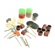 Kit de Acessórios para Micro Retífica / Ideal para Cortar, Esculpir, Polir e Outros - Kit com 80 Peças MK80