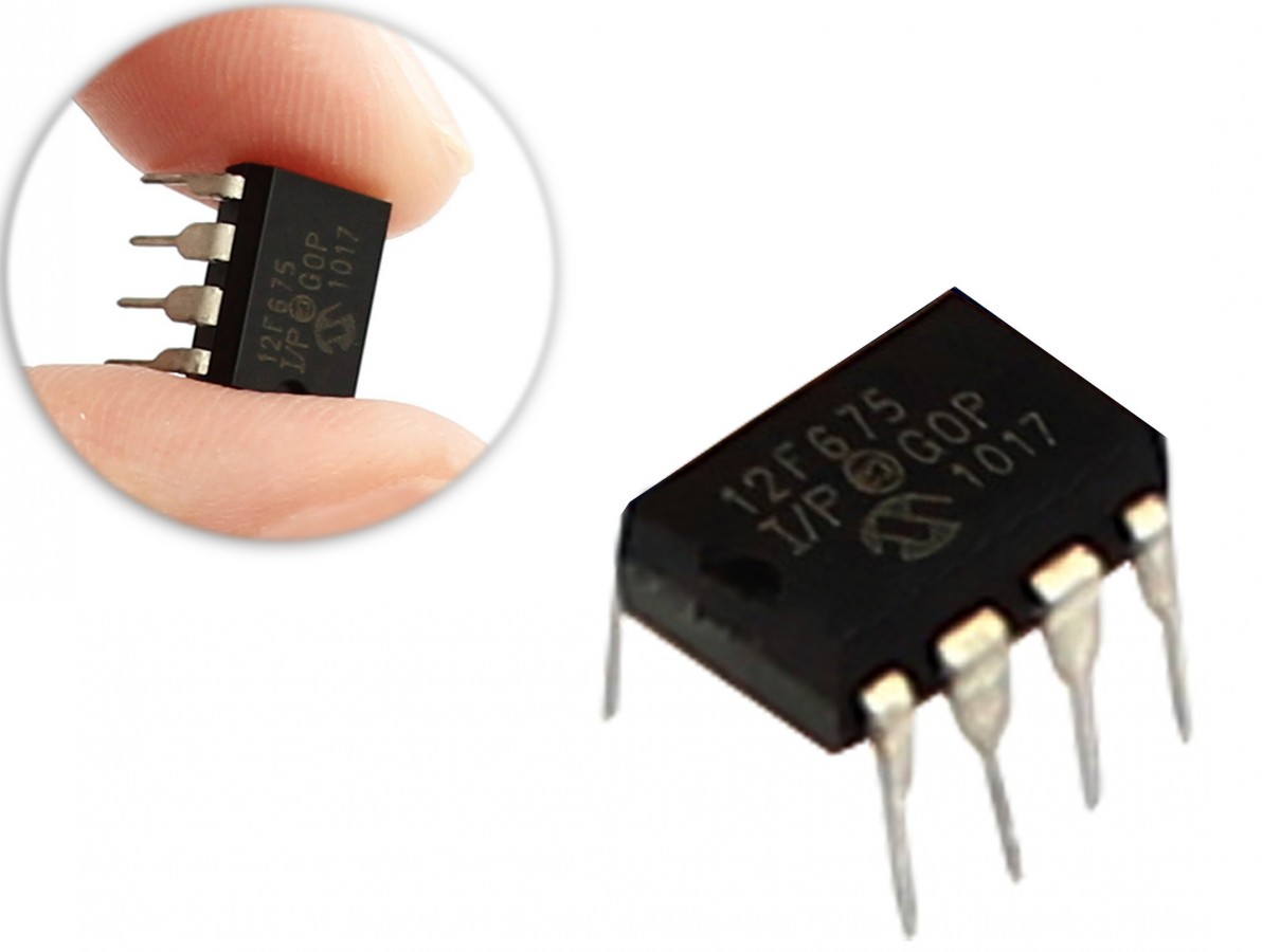 Microcontrolador PIC 12F675 - Imagem 1