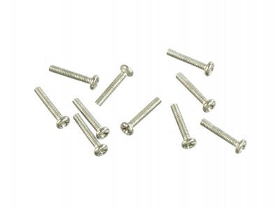 Parafuso M2 x 10mm Metálico - Kit com 10 unidades - Imagem 1