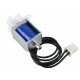 Mini V&aacute;lvula Solenoide 3 Vias NA/NF para Ar, G&aacute;s e &Aacute;gua 5&ndash;6V &ndash; Pulso 12V - Thumb 2