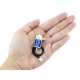 Mini V&aacute;lvula Solenoide 3 Vias NA/NF para Ar, G&aacute;s e &Aacute;gua 5&ndash;6V &ndash; Pulso 12V - Thumb 4