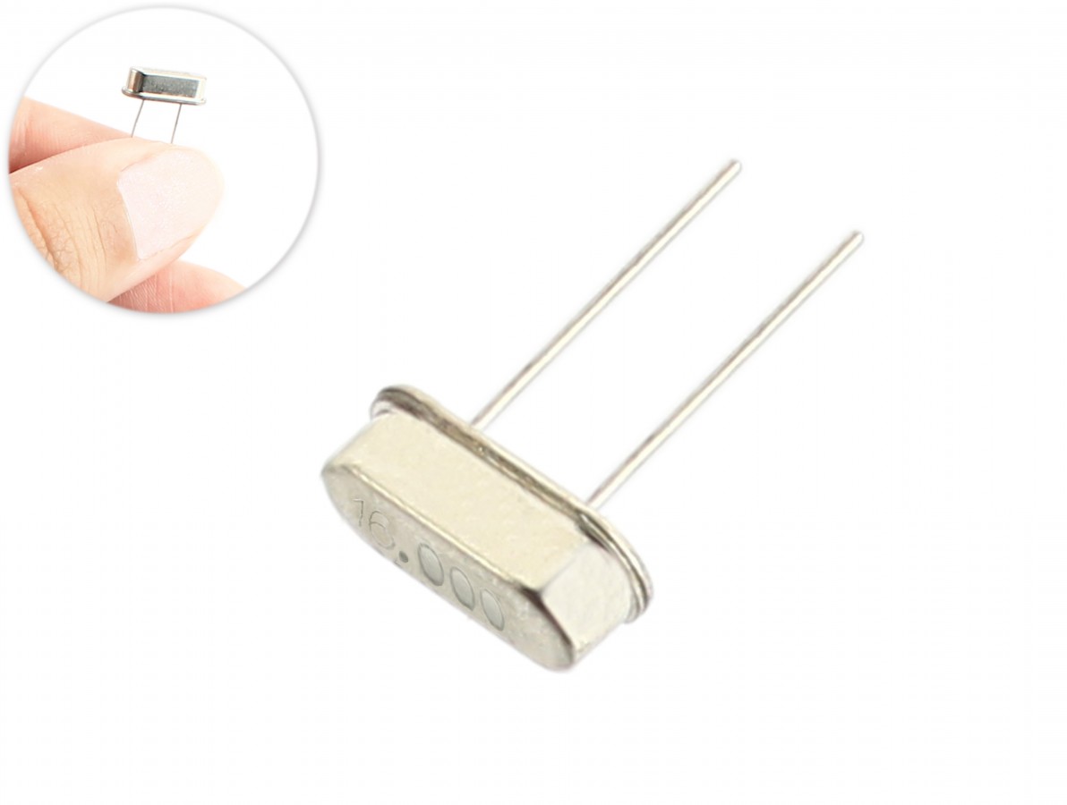 Cristal Oscilador 16MHz para Microcontroladores