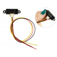 Sensor Sharp GP2Y0A21YK0F Infravermelho de Longo Alcance para Arduino - 10 a 80cm + Cabo JST