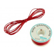 Fio Wire Wrap 30AWG Vermelho - Venda por Metro