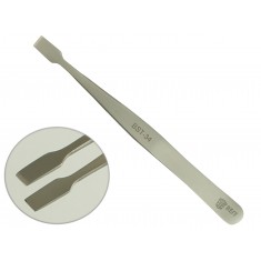 Pinça com Ponta Tipo Espátula em Aço Inox - BST34