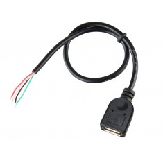 Cabo USB Fêmea Com 4 Fios DIY