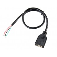 Cabo USB Fêmea Com 4 Fios DIY