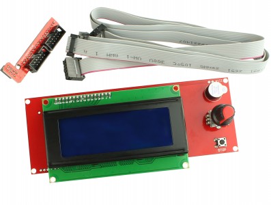 Controlador Gráfico para Painel de Impressora 3D RepRap com LCD 20x4 e Slot SD - Imagem 1