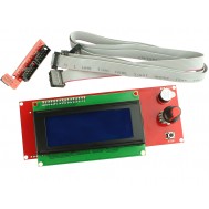 Controlador Gr&aacute;fico para Painel de Impressora 3D RepRap com LCD 20x4 e Slot SD