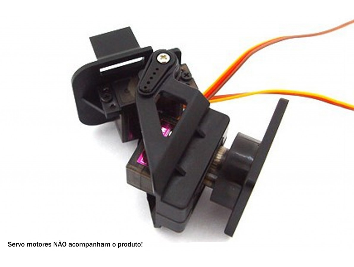 Plataforma Móvel de câmera para Robótica - PAN TILT- Imagem 2