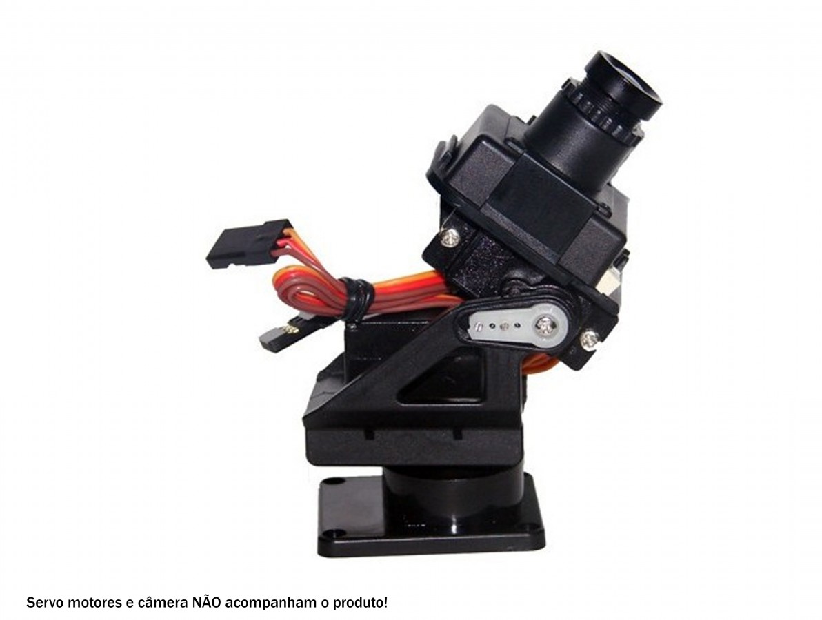 Plataforma Móvel de câmera para Robótica - PAN TILT- Imagem 4