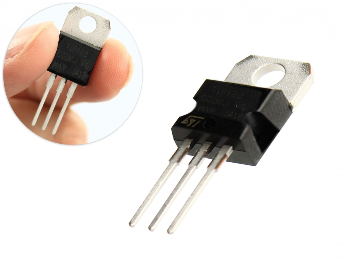 Transistor TIP122 para Projetos