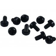 Parafuso Plástico em Nylon M3 x 5mm Phillips (Preto) - Kit com 10 unidades