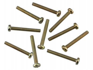 Parafuso Philips M3 x 25mm Metálico - Kit com 10 unidades - Imagem 1