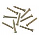 Parafuso Philips M3 x 25mm Metálico - Kit com 10 unidades
