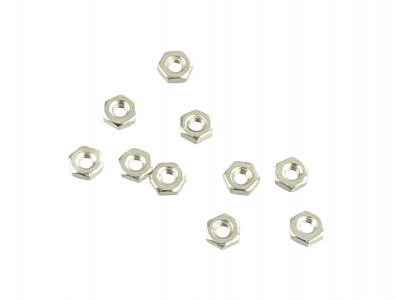 Porca M2 x 1,5mm Metálica - Kit com 10 unidades - Imagem 1