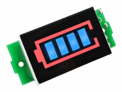 Indicador de Bateria 1S 3.7V a 4.2V com Barra Gráfica 5 Segmentos - Imagem 1
