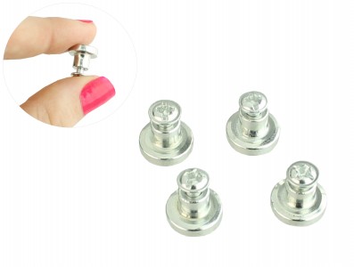 Base Magnetizada 8mm para PCI + Parafuso M3x4mm - Kit com 4 unidades - Imagem 1