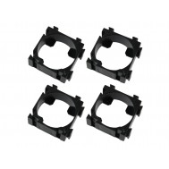 Suporte para Packs de Bateria 18650 Encaixável - Kit com 4 Unidades