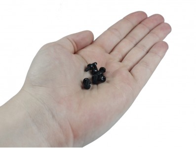 Parafuso Plástico em Nylon M3 x 8mm Phillips (Preto) - Kit com 10 unidades - Imagem 4