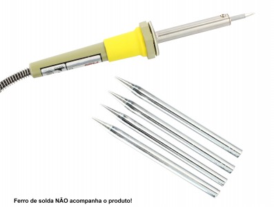 Ponta de Ferro de Solda para Hikari Plus SC30 - Kit com 4 unidades - Imagem 1