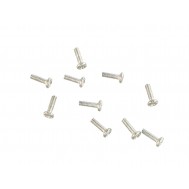 Mini Parafuso M1.6 x 4,5mm Metálico - Kit com 10 unidades