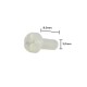 Parafuso Plástico em Nylon M3 x 8mm Phillips (Branco) - Kit com 10 unidades - Thumb 3