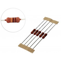 Resistor 10R 2W - Kit com 5 unidades