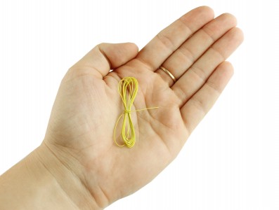 Fio Wire Wrap 30AWG Amarelo - Venda por Metro - Imagem 4