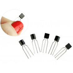 Transistor BC548 NPN para Projetos - Kit com 5 unidades