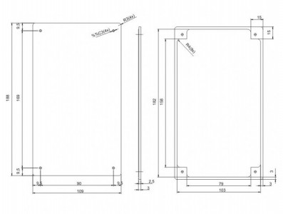 Caixa Patola / Case para Montagem 32 x 75 x 116 mm - PB-119/2 - Imagem 5