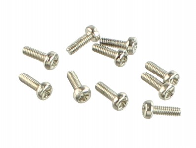 Parafuso M2 x 6mm Metálico - Kit com 10 unidades - Imagem 1