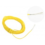 Cabo Flexível TiaFlex 5m Fio 0,14mm² 26AWG- Amarelo