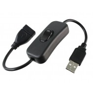 Cabo USB com Interruptor ON/OFF para Arduino