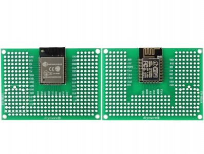 Placa Adaptadora para ESP-32, ESP-12E e ESP-12F / Expansor de Pinos 50x70mm - Imagem 3