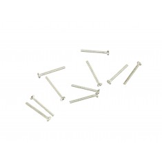 Mini Parafuso M1 x 8mm Metálico - Kit com 10 unidades