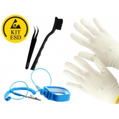 Kit Antiestático ESD Básico - Luva G