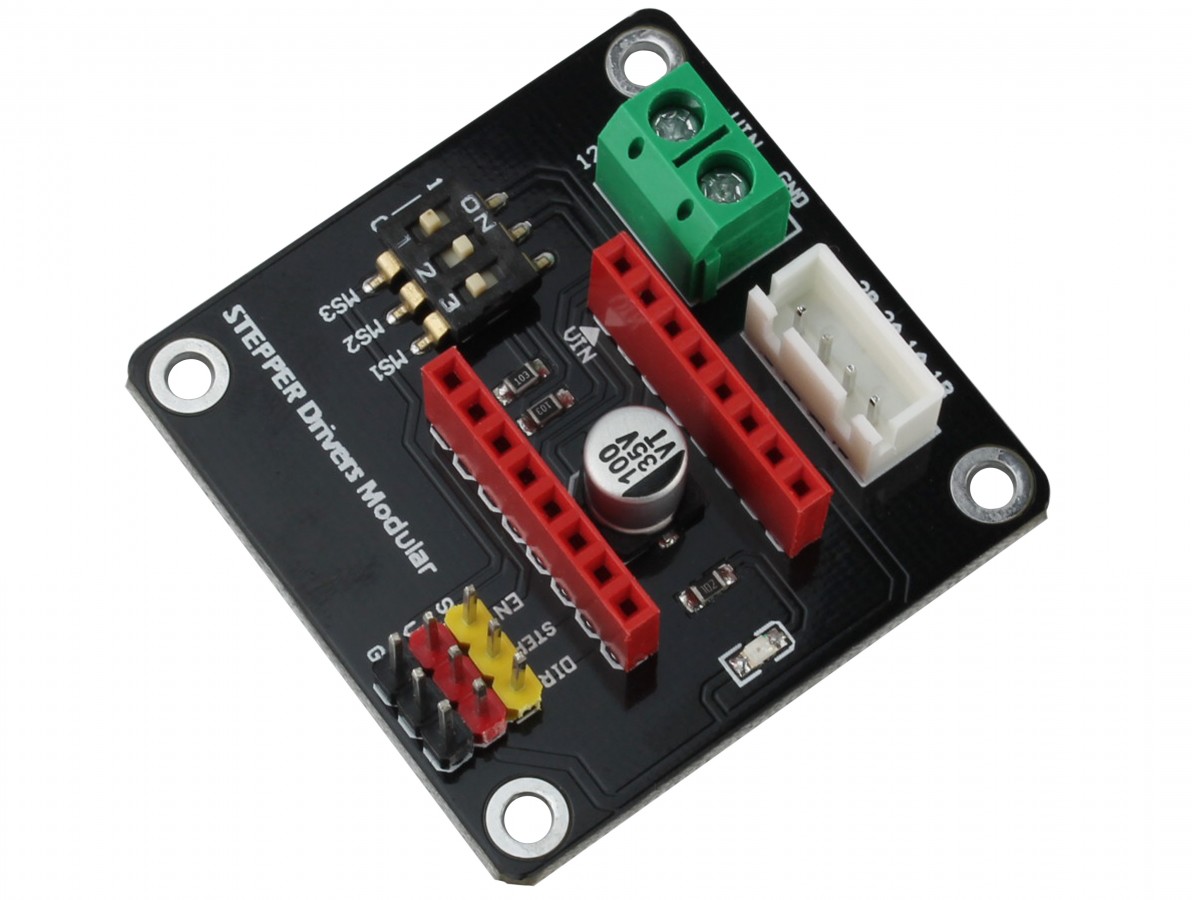 Shield Stepper Motor Arduino SM3D para Driver A4988 e DRV8825 para
