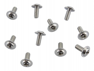 Mini Parafuso M2.5 x 6mm Metálico - Kit com 10 unidades - Imagem 1