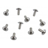 Mini Parafuso M2.5 x 6mm Metálico - Kit com 10 unidades