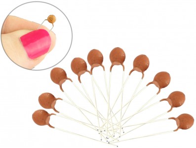 Capacitor Cerâmico 47nF 50V (0,047uF/47K/47KpF/473) - Kit com 10 unidades - Imagem 1
